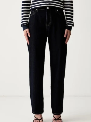 DKNY jeansy straight damskie