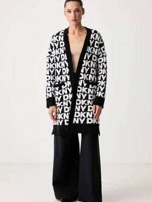 DKNY kardigan damski czarny
