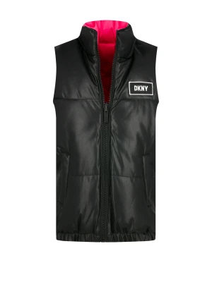 DKNY Kids Dwustronna Kamizelka | Regular Fit