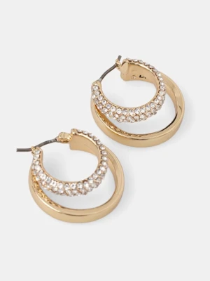 DKNY kolczyki damskie metalowe LILLIE