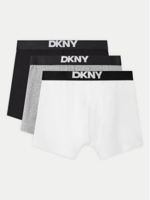 DKNY Komplet 3 par bokserek NEW YORK Kolorowy