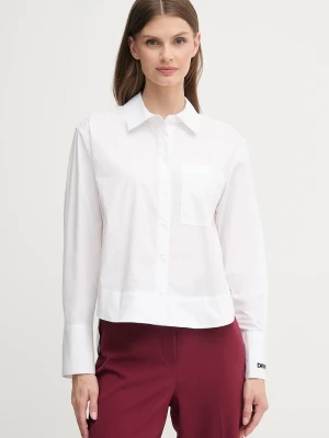 Dkny koszula bawełniana biały