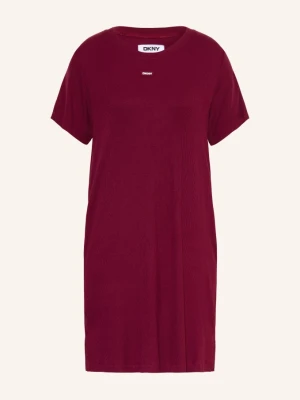 Dkny Koszula Nocna rot CIEMNOCZERWONY