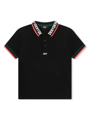 DKNY Koszulka polo w kolorze czarnym rozmiar: 176