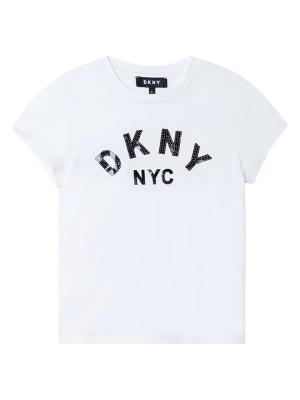 DKNY Koszulka w kolorze białym rozmiar: 128