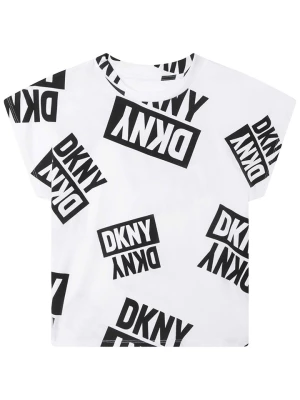 DKNY Koszulka w kolorze białym rozmiar: 140