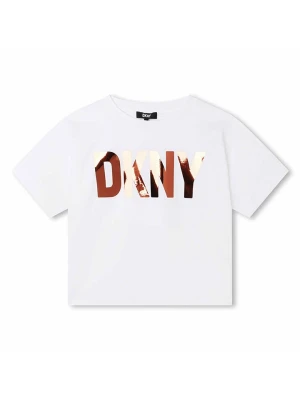 DKNY Koszulka w kolorze białym rozmiar: 140