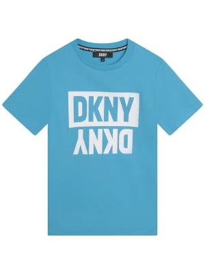 DKNY Koszulka w kolorze błękitnym rozmiar: 152