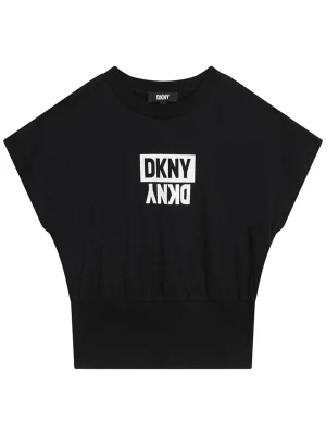 DKNY Koszulka w kolorze czarnym rozmiar: 140