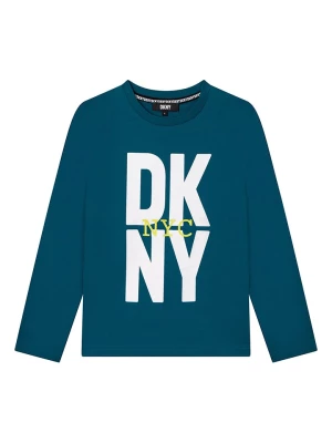 DKNY Koszulka w kolorze niebieskim rozmiar: 164