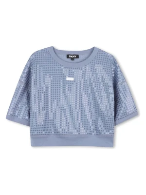 DKNY Koszulka w kolorze niebieskim rozmiar: 176