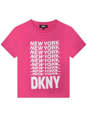 DKNY Koszulka w kolorze różowym rozmiar: 152