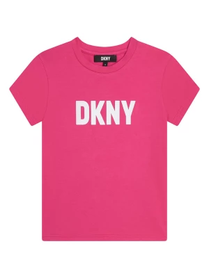 DKNY Koszulka w kolorze różowym rozmiar: 164