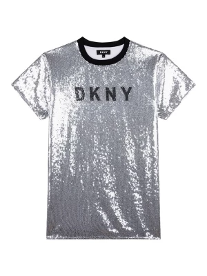 DKNY Koszulka w kolorze srebrnym rozmiar: 164