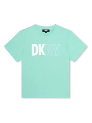 DKNY Koszulka w kolorze turkusowym rozmiar: 152