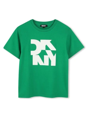 DKNY Koszulka w kolorze zielonym rozmiar: 140