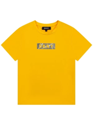 DKNY Koszulka w kolorze żółtym rozmiar: 128