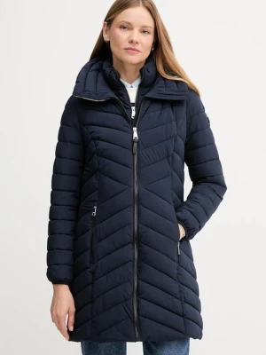 Dkny kurtka damska kolor granatowy przejściowa DLEMPN46