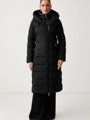 DKNY kurtka pikowana damska czarny