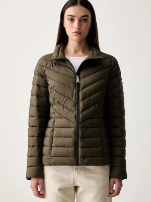 DKNY kurtka pikowana damska zielony