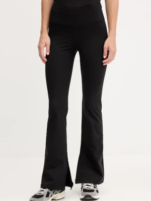 Dkny legginsy damskie kolor czarny gładkie DP5P3387