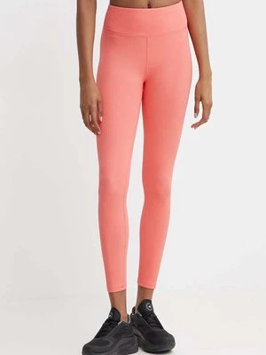 Dkny legginsy damskie kolor pomarańczowy gładkie DP3P3245