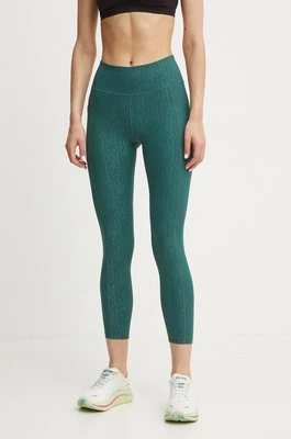 Dkny legginsy damskie kolor zielony gładkie DP4P3489