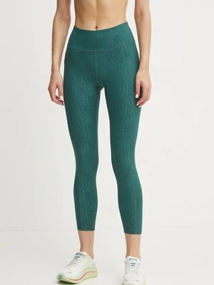 Dkny legginsy damskie kolor zielony gładkie DP4P3489