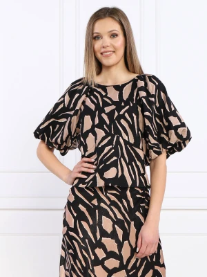 DKNY Lniana bluzka | Cropped Fit