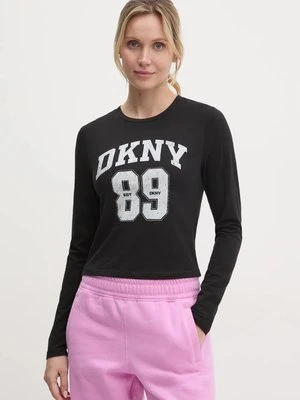 Dkny longsleeve damski kolor czarny DP4T9979