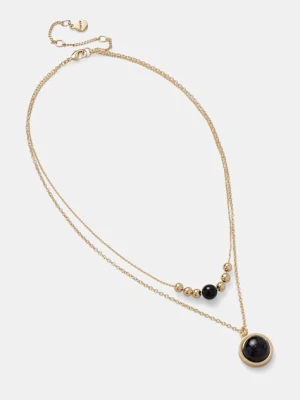 DKNY naszyjnik damski metalowy CAMILA