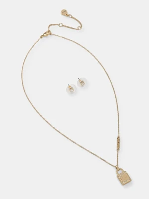 Dkny naszyjnik i kolczyki 04S00099