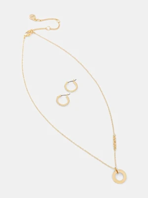 Dkny naszyjnik i kolczyki 04S00101