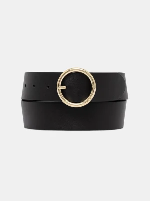DKNY pasek damski czarny