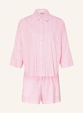 Dkny Piżama A New Era Z Rękawami 3/4 pink
