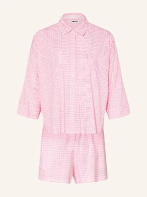 Dkny Piżama A New Era Z Rękawami 3/4 pink