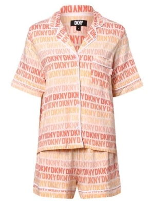 DKNY Piżama damska Kobiety Bawełna różowy wzorzysty,