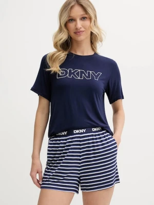 Dkny piżama damska kolor granatowy YI70051