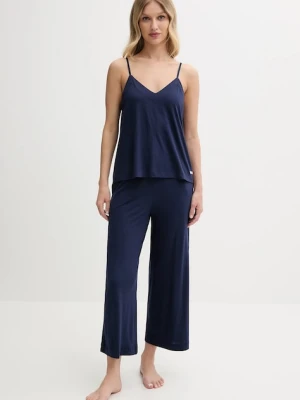 Dkny piżama damska kolor granatowy YI80047