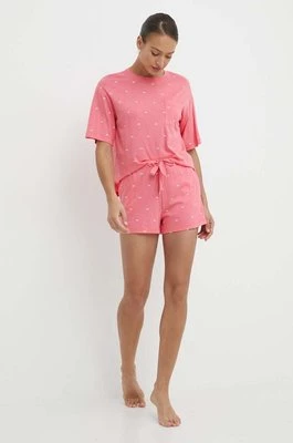 Dkny piżama damska kolor różowy YI80010