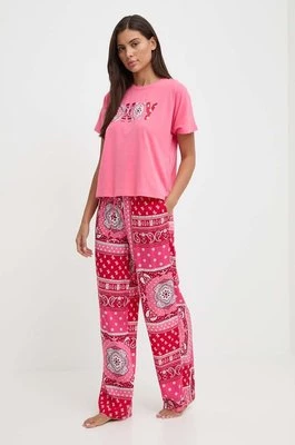 Dkny piżama damska kolor różowy YI90015