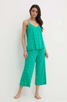 Dkny piżama damska kolor zielony YI90010