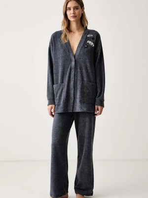 DKNY piżama damska szary