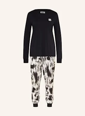 Dkny Piżama Embrace The City schwarz