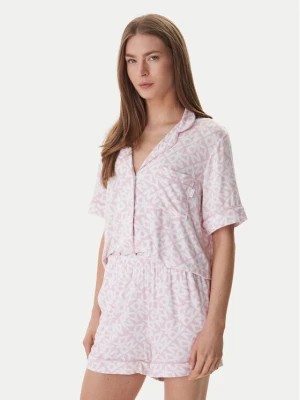 DKNY Piżama YI50058 Różowy Regular Fit