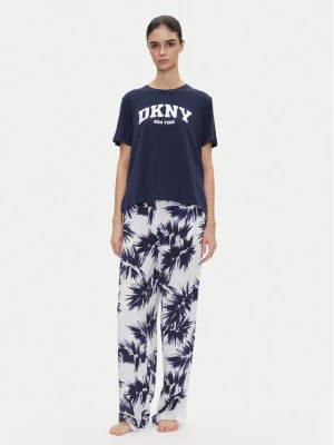 DKNY Piżama YI70052 Granatowy Regular Fit