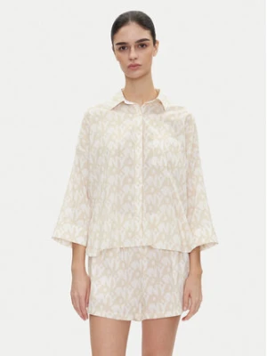 DKNY Piżama YI80048 Beżowy Regular Fit