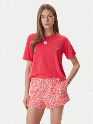 DKNY Piżama YI90095 Koralowy Regular Fit