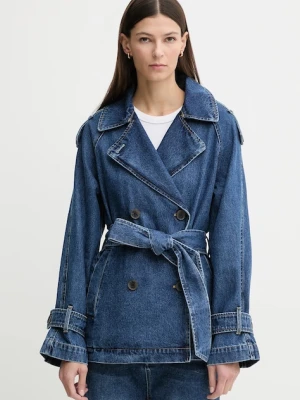 Dkny płaszcz jeansowy