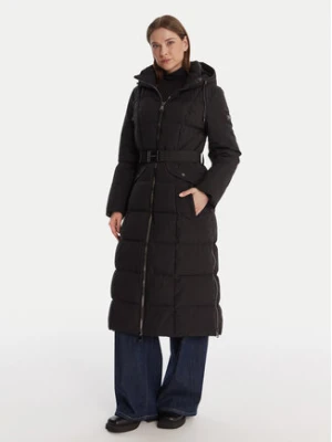DKNY Płaszcz zimowy DLEMPP55 Czarny Regular Fit